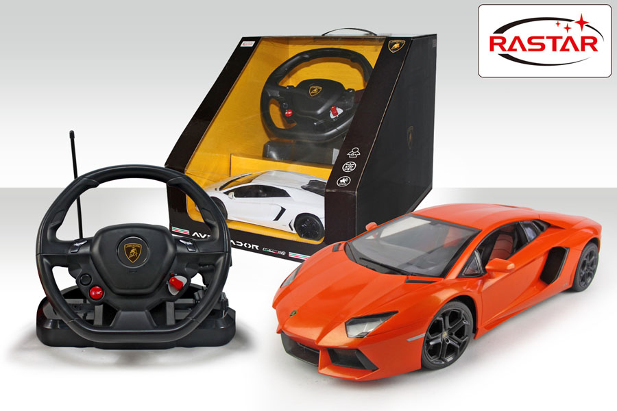 RC Rastar 114 Aventador LP700 Stuurwiel Editie WIT