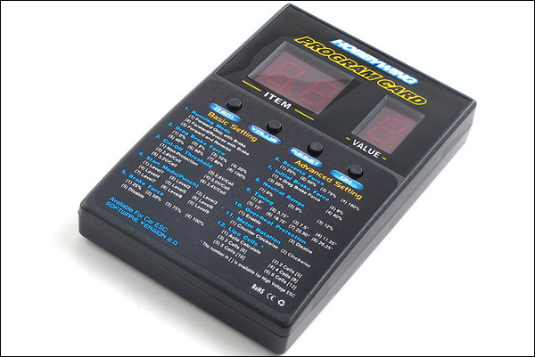 LED Programmeerkaart voor EZRun en Xerun Brushless ESC