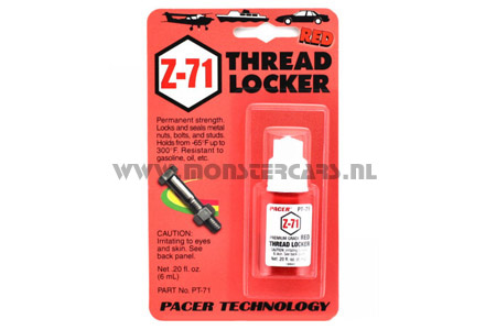 Threadlock Rood (Permanent)