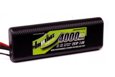 Bionic 7.4V 4000 mAh 30C Lipo Accu [Deans] AANBIEDING!