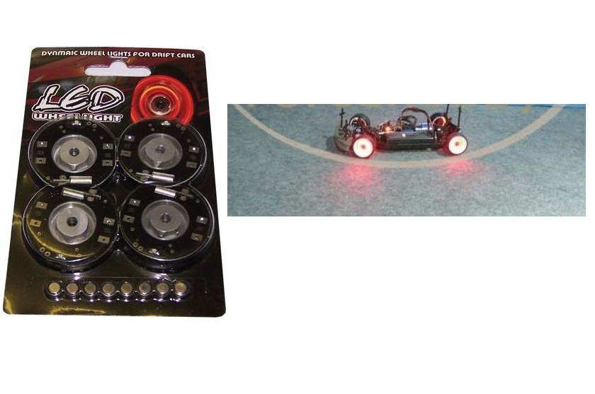 NIEUW! Led voor RC Velgen On Road 4St