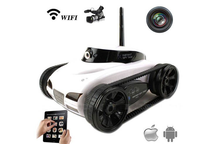 Tip: RC Wireless I-Spy Tank met Camera